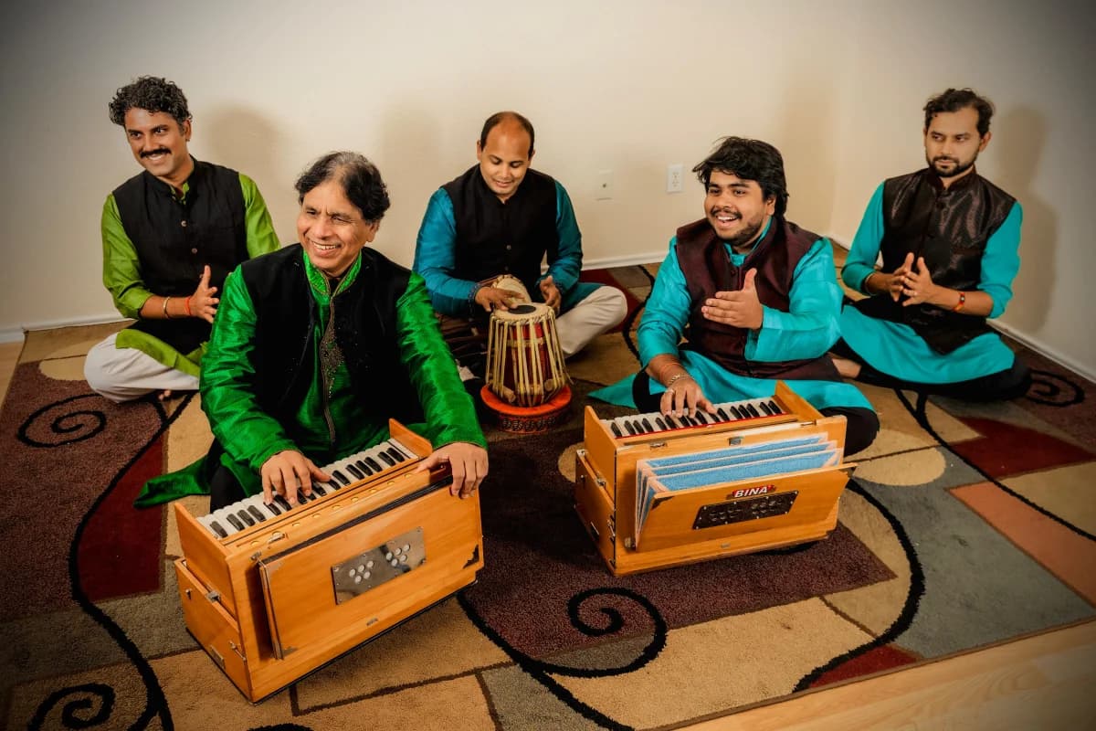 Nizami Qawwali performing live at an event